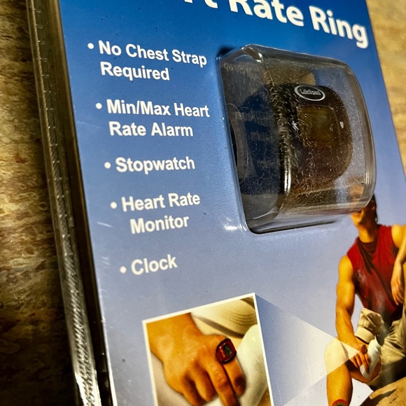 NIB Heart rate ring my beat from lifespan. Unisex - Picture 3 of 11